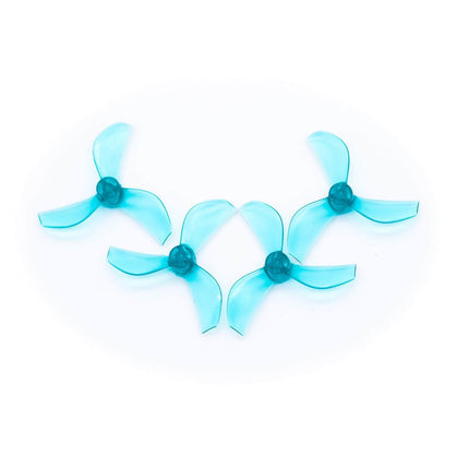 NewBeeDrone Azi Tri-Blade 31mm Micro/Whoop Prop 4 Pack (1mm Shaft) - Choose Your Color