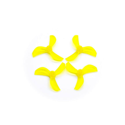 NewBeeDrone Azi Tri-Blade 31mm Micro/Whoop Prop 4 Pack (1mm Shaft) - Choose Your Color