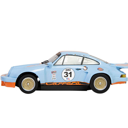 C4304T, Scalextric 1/32 Scale Slot Car Porsche 911 RSR 3.0 - Gulf Edition
