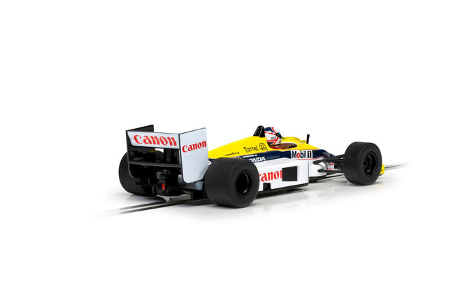 C4318T, Scalextric 1/32 Scale Slot Car Williams FW11 - 1986 British Grand Prix - Nigel Mansell