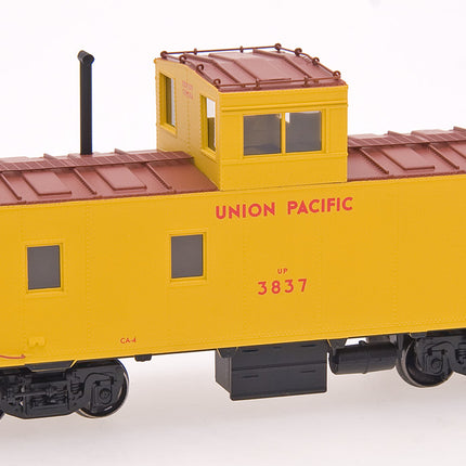 CCS1066-17, Centralia Car Shops CA-3 Caboose Union Pacific (UP) 3737- Early - HO Scale