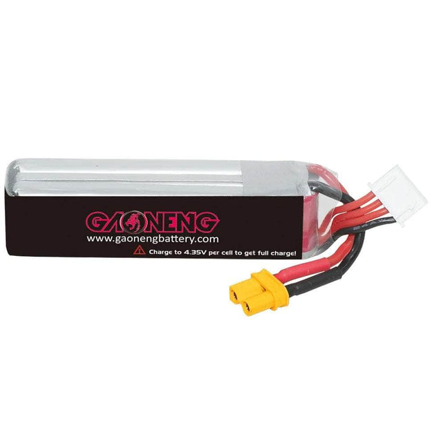 Gaoneng GNB 11.4V 3S 550mAh 100C LiHV Micro Battery (Long Type) - XT30