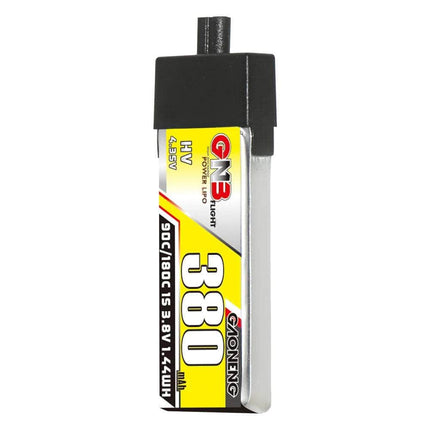 Gaoneng GNB 3.8V 1S 380mAh 90C LiHV Whoop/Micro Battery w/ Plastic Head - A30