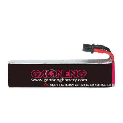 Gaoneng GNB 3.8V 1S 720mAh 100C LiHV Whoop/Micro Battery w/ Cabled - A30