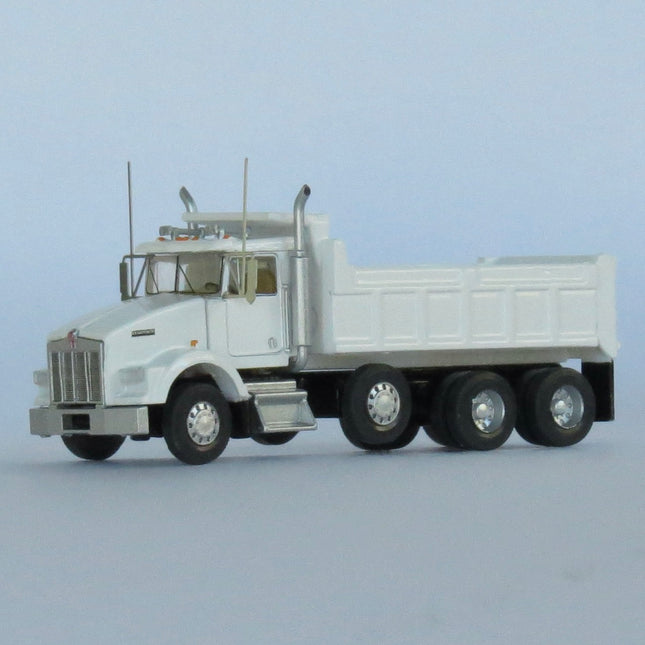 TW-48072, Kenworth T800 Dump Truck White