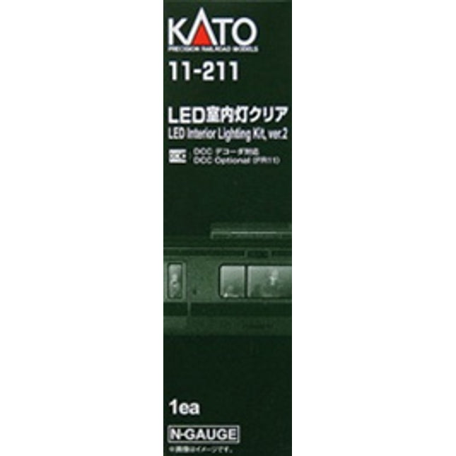 KAT11211, Kato Passenger Car Interior Lighting - Kit -- Version 2 (2012) Single Car
