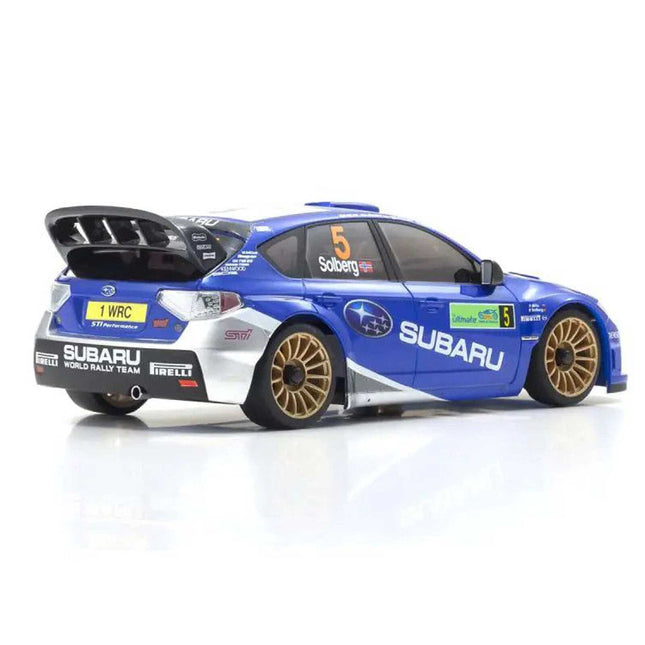 KYO32642WR, Kyosho MA-020 AWD Mini-Z ReadySet w/Subaru Impreza WRC 2008 Body (Blue) w/KT-531P 2.4GHz Radio