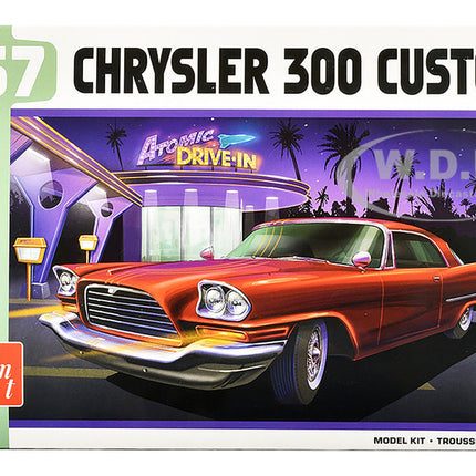 AMT1447M, AMT 1:25 Scale 1957 Chrysler 300 Custom Version Model Kit