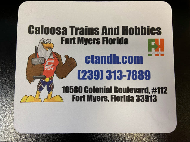 Caloosa Trains & Hobbies Mouse Pad