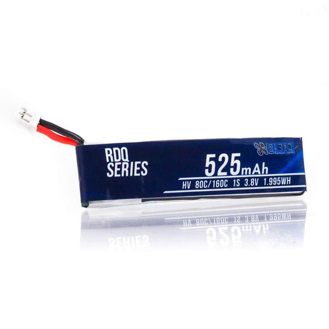 RDQ Series 3.8V 1S 525mAh 80C LiHV Whoop/Micro Battery for TinyHawk - PH2.0