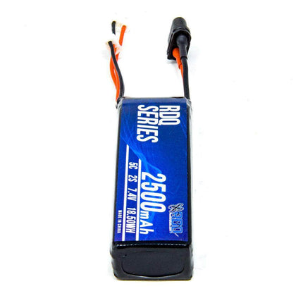 RDQ Series 7.4V 2S 2500mAh 5C LiPo Battery for Taranis X9D 2019 - XT60 & JST-XH