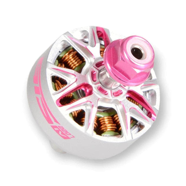 RCinPOWER GTS V4 2207 1960Kv Motor - Silver & Pink