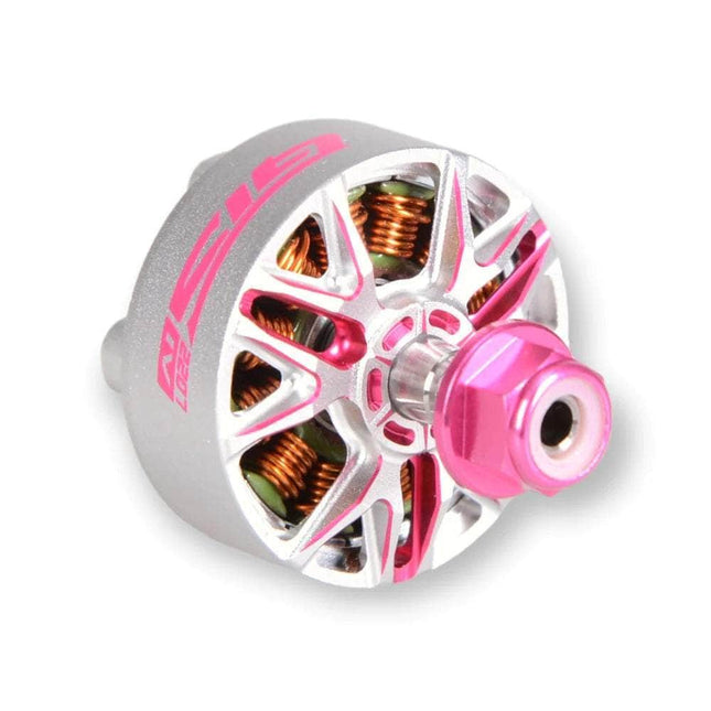 RCinPOWER GTS V4 2207 1960Kv Motor - Silver & Pink