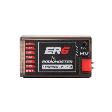 RadioMaster ER6 2.4GHz 6Ch ELRS PWM Receiver