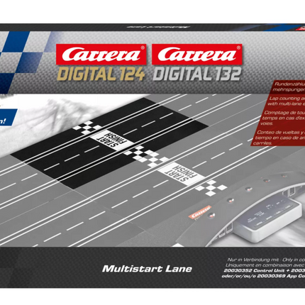 20030370, Carrera Multi-Start Lane Digital 132, Digital 124