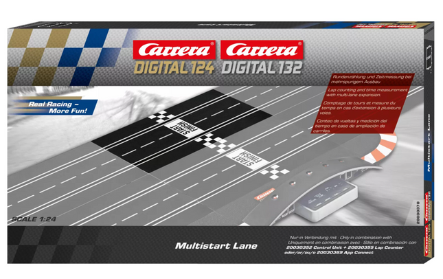 20030370, Carrera Multi-Start Lane Digital 132, Digital 124