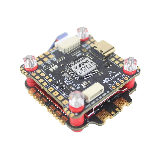 SkyStarsRC F722 HD PRO4 3-6S 30x30 Stack/Combo (F722 FC / KM60 AM-32 32Bit 60A 4in1 ESC) - MPU6000