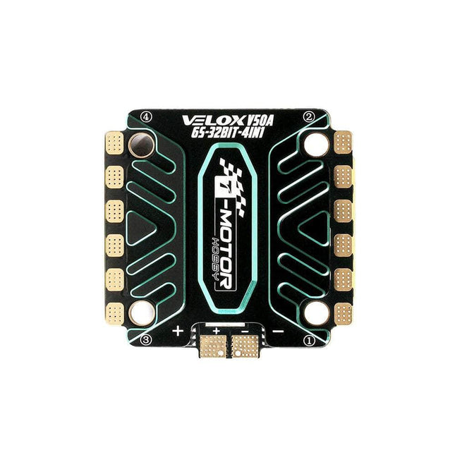 T-Motor Velox V50A 32Bit 50A 3-6S 30x30 4in1 ESC