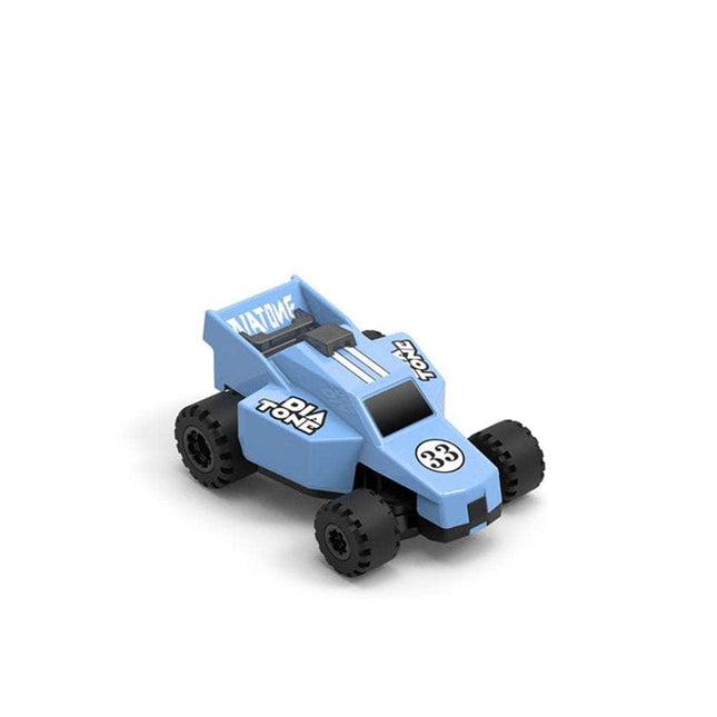 Diatone 1:76 Q33 Karting 60min RTR Kit w/ Car, Extra Body, Transmitter, Charger - Blue