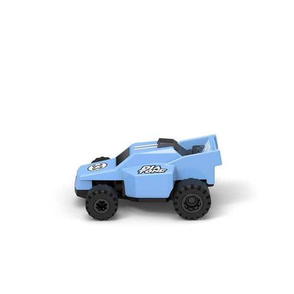 Diatone 1:76 Q33 Karting 60min RTR Two Car Kit w/ 2 Cars, Extra Body, Transmitter, Charger - Blue