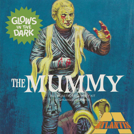 AANA452, Atlantis Models Lon Chaney Jr. The Mummy Glow Limited Edition