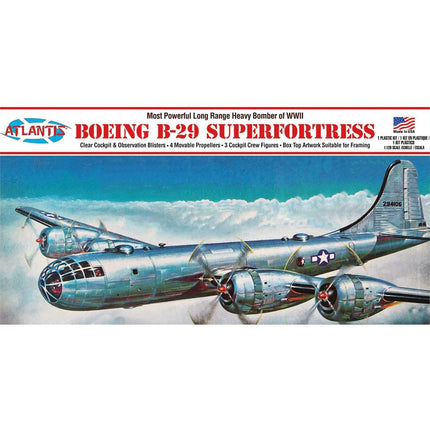 AANH208, Atlantis Models Boeing B-29 Superfortress 1:120 with Swivel Stand