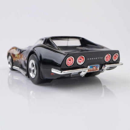 AFX22051, AFX Collector Series 1968 Corvette 427 1/64 Scale Slot Car (Flame) (SWB) (Mega G+)