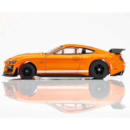 AFX22069, AFX 2021 Shelby GT500 1/64 Scale Slot Car (Twister Orange) (LWB) (Mega G+)