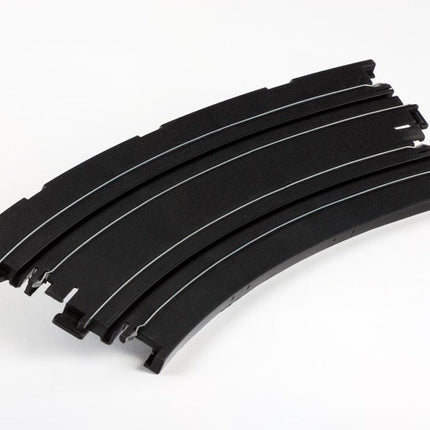 AFX70625, AFX 12" Banked Curved 1/64 Scale Slot Car Track expansion Pieces (2)