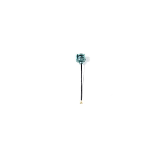 TrueRC Core 5.8GHz 85mm U.FL Antenna - Teal - Choose Your Polarization