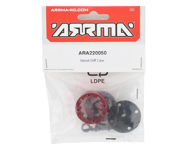 ARA220050, Metal Diff Case