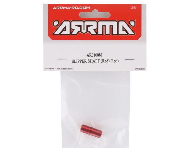 ARAC9102, Arrma 4x4 Slipper Shaft (Red)