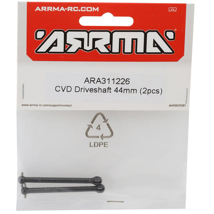 ARA311226, Arrma Mojave Grom 44mm CVD Driveshafts (2)