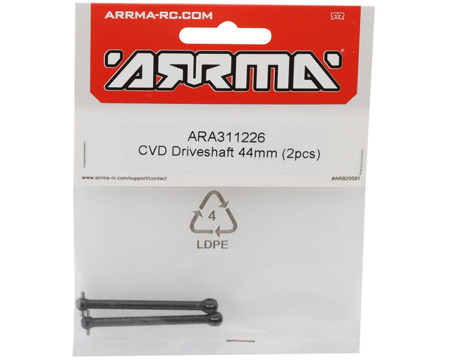 ARA311226, Arrma Mojave Grom 44mm CVD Driveshafts (2)