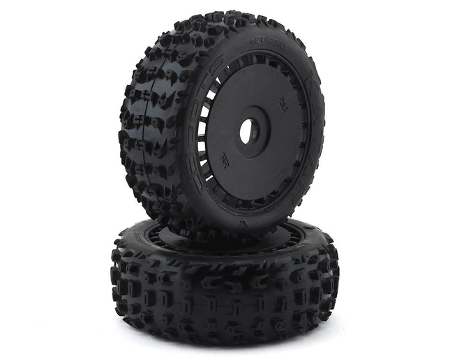 ARA550058, dBoots 'Katar B 6S' Tire Set Black - Pair