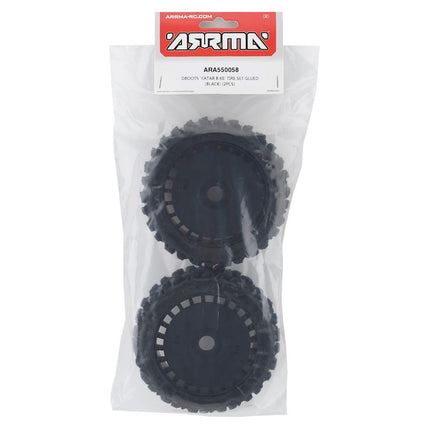 ARA550058, dBoots 'Katar B 6S' Tire Set Black - Pair