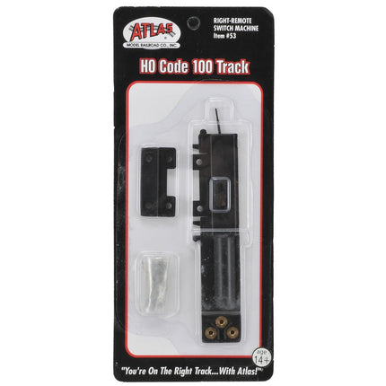 ATL53, Atlas Railroad HO-Gauge Code 100 Remote Right-Hand Switch Machine