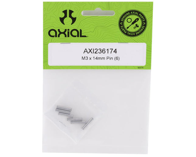 AXI236174, M3 x 14mm Pin (6)