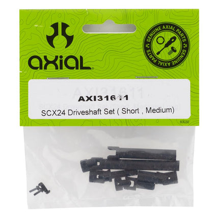 AXI31611, SCX24 Driveshaft Set (Short, Medium, Long)