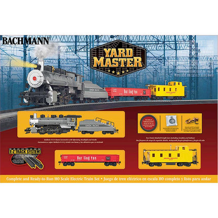 BAC00761, Bachmann Yard Master Ready To Run Electric Train Set-HO