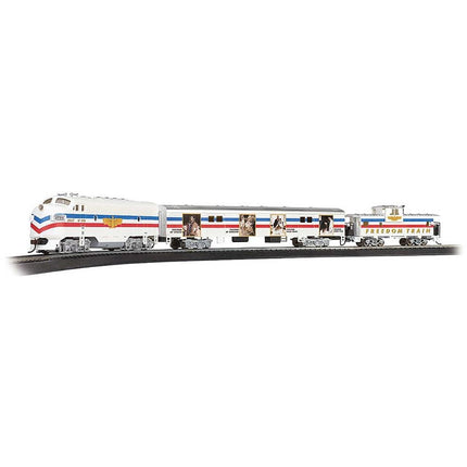 BAC00767, Bachmann HO Norman Rockwell Freedom Train Diesel Set/F7