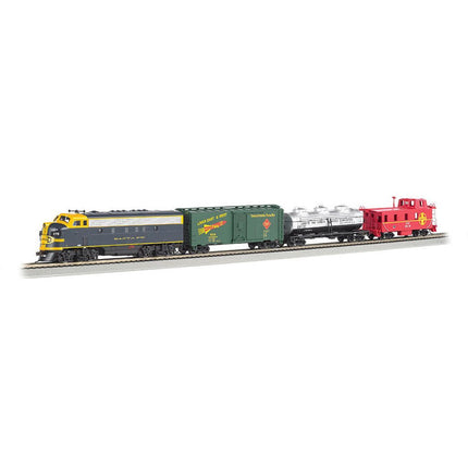 BAC00826, Bachmann Thunder Chief Train Set w/EZ Command Sound (HO Scale)