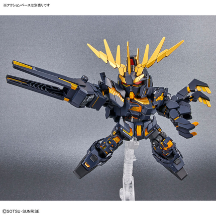 BAS2588122, SD Gundam Cross Silhouette: Unicorn Gundam 2 Banshee (Destroy Mode) & Banshee Norn Parts Set