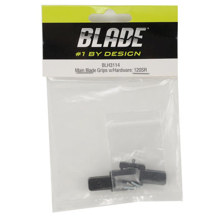 BLH3114, Blade Main Blade Grip Set w/Hardware: 120 SR