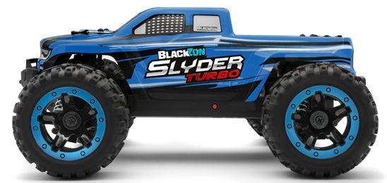 BlackZon Slyder Monster Truck (MT) Turbo 1/16 4WD RTR 2S Brushless