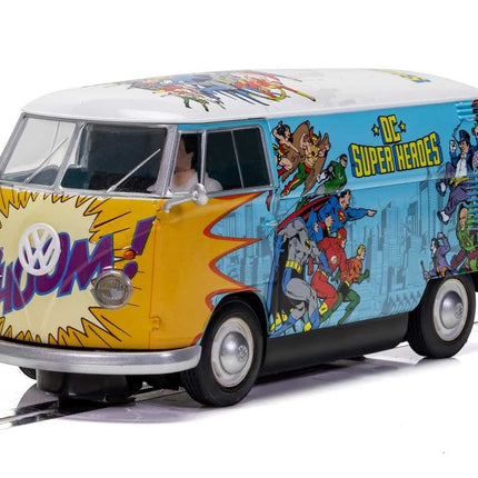 C3933, Scalextric 1/32 Scale Slot Car VW Panel Van T1b  - DC Comics