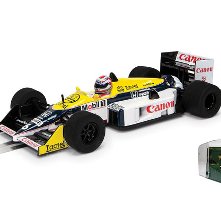 C4309T, Scalextric 1/32 Scale Slot Car Williams FW11 - Nelson Piquet 1987 World Champion