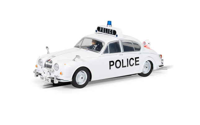 C4420TF, Scalextric 1/32 Scale Slot Car Jaguar MK2 - Police Edition