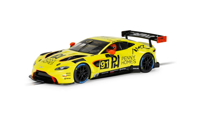 C4446T, Scalextric 1/32 Scale Slot Car Aston Martin GT3 Vantage – Penny Homes Racing – Ronan Murphy