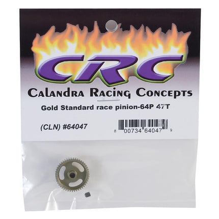 CLN64047, CRC "Gold Standard" 64P Aluminum Pinion Gear (47T)